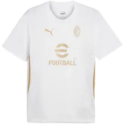 PUMA AC Mailand Trainingsshirt Herren 14 - PUMA white/matte PUMA gold XL