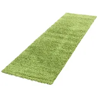 Ayyildiz Life Shaggy 1500 Hochflorteppich 100 x 200 cm grün