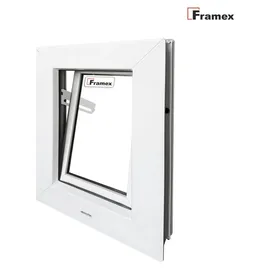framex Kellerfenster Kippfenster 100 x 50 cm weiß