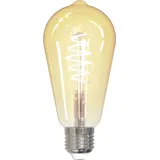 LUUMR Smart LED-Leuchtmittel E27 ST64 4,9W klar ZigBee Hue