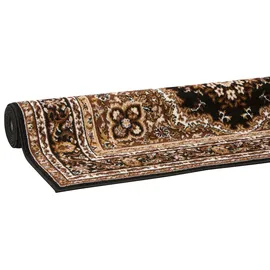 OTTO home Teppich OTTO HOME "Oriental, Made in Belgium" Gr. 3, braun, B:120cm H:7mm L:170cm, Kunstfaser, Teppiche, Teppich, Orient-Optik, mit Bordüre, Teppich, Kurzflor, Weich, Kundenliebling
