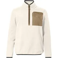 Vaude Rosemoor Fleece Half Zip Pullover (Größe XXL, beige)