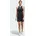 Polokleid Schwarz XL