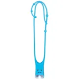 Moses moses. Lese Buddy - Das Leselicht für Kinder | Multifunktionale Leselampe in Blau | Taschenlampe zum Umhängen, Silikon,