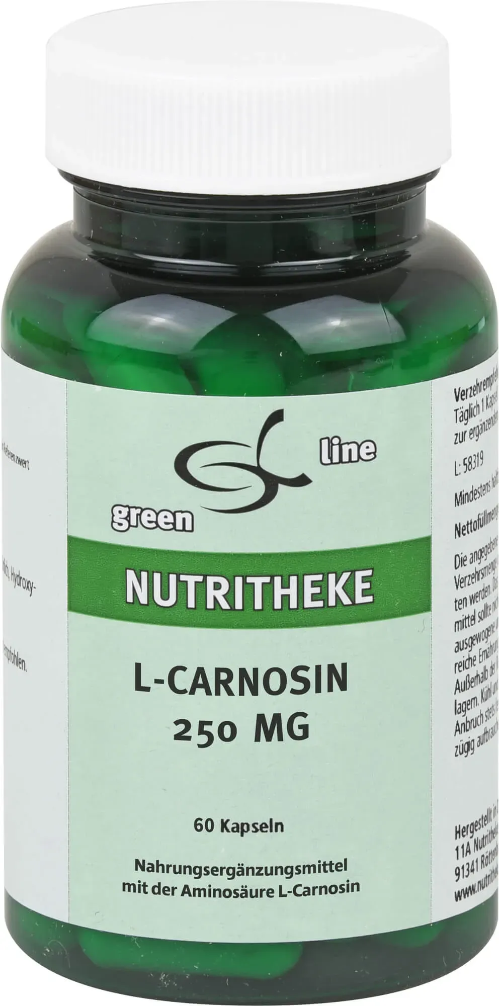 L-Carnosin 250mg 60 ST