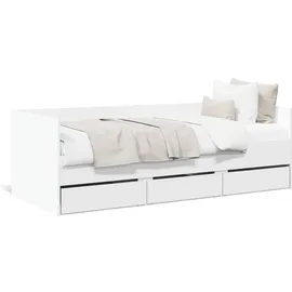 vidaXL Brooke 90 x 190 cm Weiß