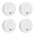 smartwares RM250/4 Rauchmelder Weiß 4er Pack