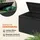 CASARIA Gartenbox 290L 117 x 47 x 60 cm Anthrazit