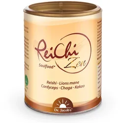 ReiChi Zen Pilz-Kaffee mit Guarana + Reishi + Chaga + Cordyceps + Lions Mane