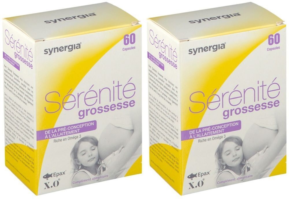 Synergia® Sérénité Grossesse 2x60 pc(s) capsule(s)