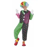 CREACIONES LLOPIS Kreationen Llopis – Clown Streifen Kostüm für Erwachsene, Einheitsgröße
