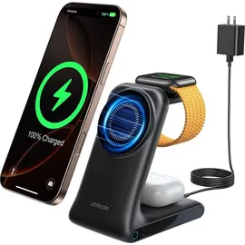 Joyroom JR-W15 Wireless Charger Ladestation mit MagSafe - Schwarz