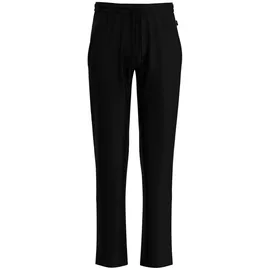 TRIGEMA Sweathose "TRIGEMA Freizeithose aus Sweat-Qualität", Herren, Gr. L, US-Größen, schwarz, 70% Baumwolle, 30% Polyester, sportlich, Hosen