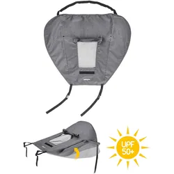 BON&BENE BON&BENE Sonnensegel für Kinderwägen    Universal-Sonnenschutz mit UV-Schutz 50   Mit Sichtfenster & breiten Schattenflügeln