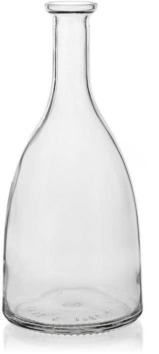 Glazen fles 'Viola', 700 ml, monding: kurk
