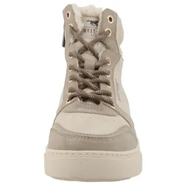 Mustang Rhonda Damen High Top Sneaker Beige 38
