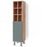 Vicco Fynn Midischrank 30 x 130,6 x 30 cm Grün