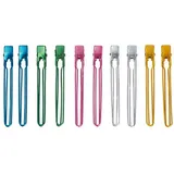 Mex pro Hair Abteilclipse 120 mm Metall In 5 Farben (10 Stück)