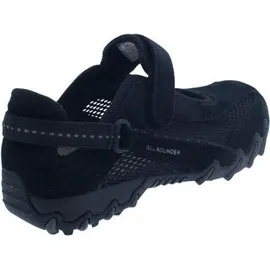 Allrounder by Mephisto Niro Damen Outdoor Fitnessschuhe, Schwarz (Black/Black Coresuede N 84/O.Mesh 84), 37 EU