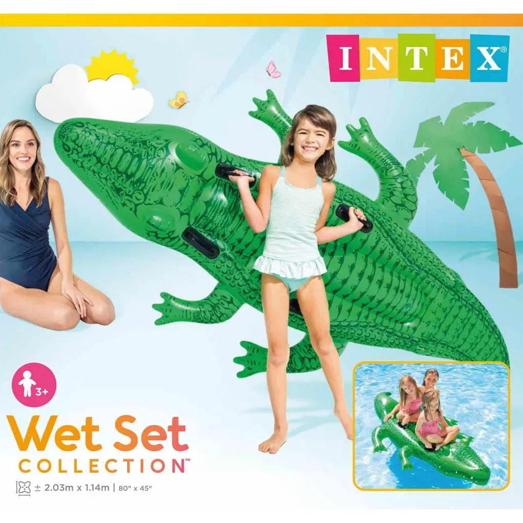 INTEX "Giant" Krokodil Ride-on