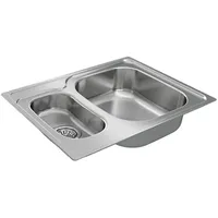 Teka Universe 60 T-xp 11⁄2c Doppelspüle - Grey - One Size