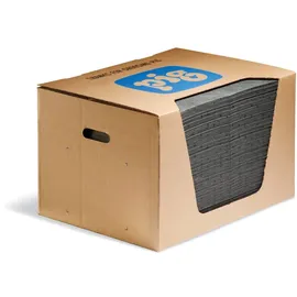 Pig New Pig mat135 Pig Universal Matte, 83,6 L Saugfähigkeit, 51 cm x 38 cm Breite, 200 Pad/Box, grau (200 Stück)