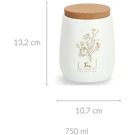 Zeller Küchendose weiß 750 ml
