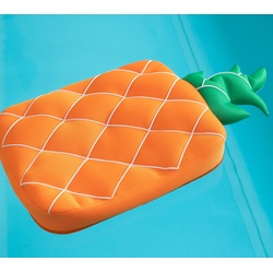 Westmann Stoff Schwimminsel Ananas | Orange | 68x130x13 cm