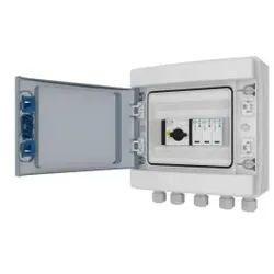 Eaton EP-501983 Photovoltaik DC Stringbox, 1x IN + 1x OUT, PKZ-SOL, SPD Typ 2, direkte Verbindung, IKA-1/8, Innenraumaufstellung