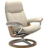 Stressless Stressless® Relaxsessel »Consul«, mit Signature Base, Größe M, Gestell Eiche, beige