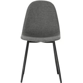 MEET Besucherstuhl MUST Polyester grau 2 Stück