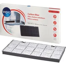 Whirlpool Wpro 484000008580, Filter für Dunstabzugshaube, Schwarz, Karbon, Schaum, Kunststoff, Whirlpool, 435 mm, 217 mm