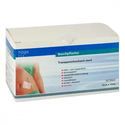 Duschpflaster 10x12 cm Transparentverband steril