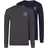 H.I.S. Langarmshirt grau XL