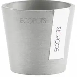 Ecopot Ecopots Pflanztopf Amsterdam Mini Weißgrau 8 cm