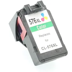 Kompatible Druckerpatrone für Canon CL576XL Farbig 450 Seiten Pixma TR4750i TR4751i TS3550i TS3551i von ABC