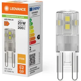 LEDVANCE LED PIN 20 300° P 1,9 W 827 klar G9