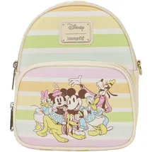 Funko Loungefly Disney Mickey & Friends Rainbow Stripes Convertible Mini Backpack & Crossbody Bag – WDBK1271