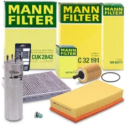 Mann-filter Inspektionspaket Filtersatz SET B für VW