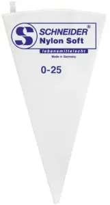 SCHNEIDER NYLON Soft Spritzbeutel, Mehrmals verwendbare Spritztüte aus synthetischem Gewebe mit Spezialbeschichtung, Größe: 0 – 25 cm