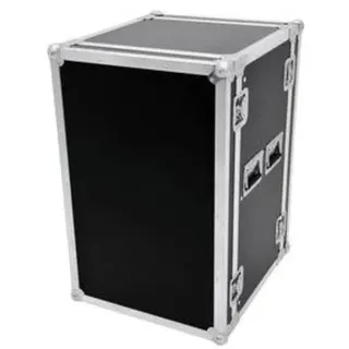 Omnitronic Rack Profi 19 Zoll Rack 15 HE Holz inkl. Griff