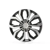CARTREND Daytona 14 Zoll 4 Stück Schwarz/Silber