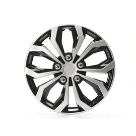 CARTREND Daytona 14 Zoll 4 Stück Schwarz/Silber