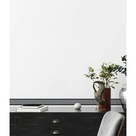 ascreation A.S. Création Borte selbstklebend Mäander 5 m x 10 cm Schwarz