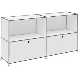 Viasit System 4 Aktenregal 152,9 x 40,4 x 80,7 cm weiß