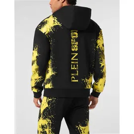 Plein Sport Splash Sweatjacke Herren Schwarz XXL