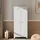 [en.casa] Kleiderschrank Hankasalmi 90 x 180 x 40 cm Weiß