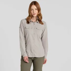 Craghoppers Langarmbluse Soft Mushroom 36