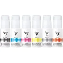 Canon Original GI-53 Nachfülltinten - 6er Multipack