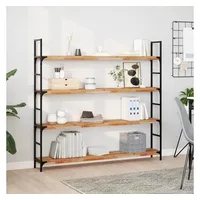 VidaXL Wandregal 160 x 20 x 4 cm Braun